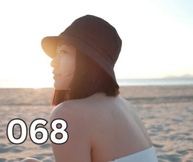 Woman on a beach at sunrise, feeling calm and free after releasing mental pressure and finding peace within.