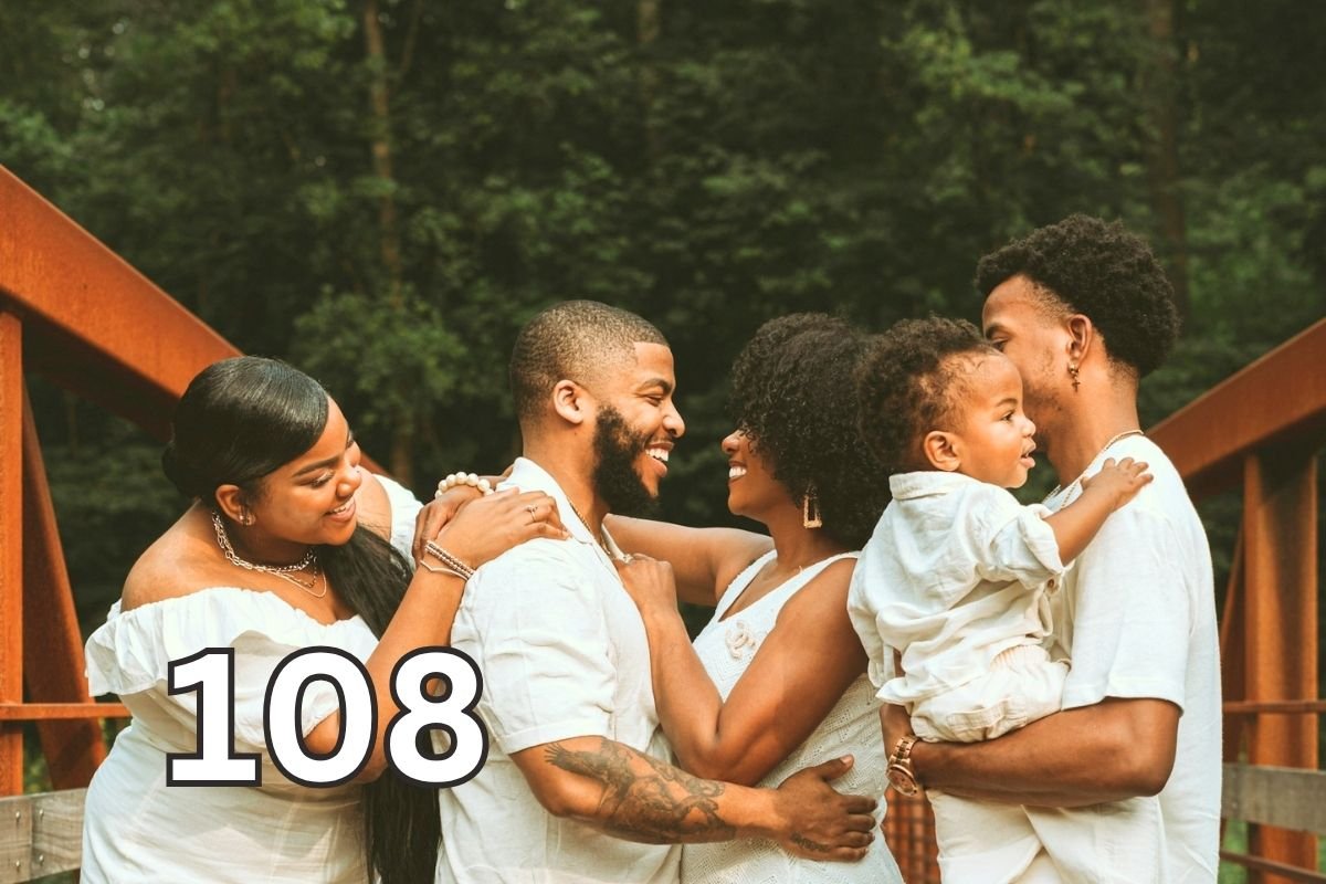 Father carrying baby as a symbol of family love and security